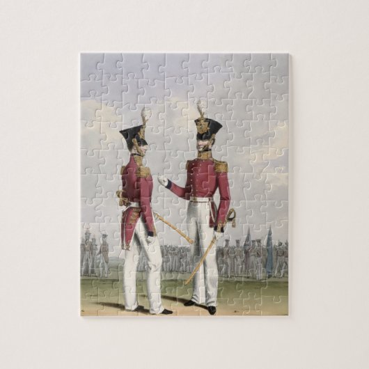 Puzzle Les dirigeants de champ des marines royales, (Vertical)
