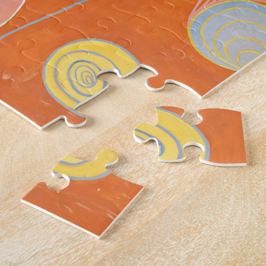 Puzzle Les dix plus grands, Groupe IV, No 4 par Hilma af  (Côté)