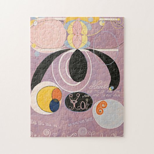 Puzzle Les Dix Plus Grands N° 6 | Hilma af Klint (Vertical)