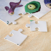 Puzzle Les enfants afro-américains sur le poisson volant (Côté)