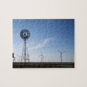 Puzzle Les Etats-Unis, le Texas, Vega, vieux moulin à