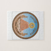 Puzzle Les Etats-Unis scellent (Horizontal)