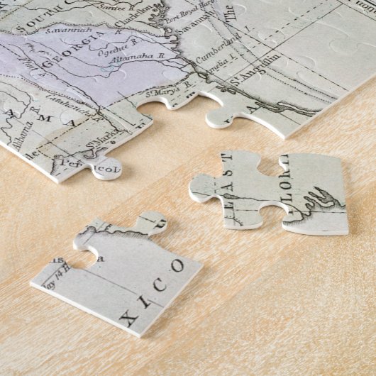 Puzzle Les ETATS-UNIS TRACENT, c1812 (Côté)