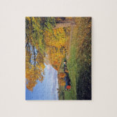 Puzzle Les Etats-Unis, Vermont, ferme de Jenne. La chute (Vertical)