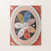 Puzzle Les Étoiles À Sept Points | Hilma af Klint (Vertical)