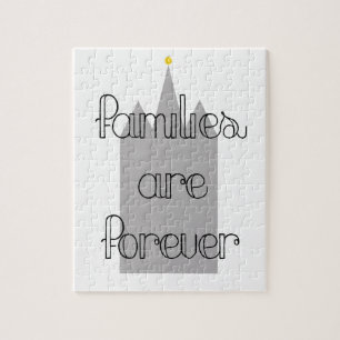 Puzzle les familles sont éternelles temple mormon lds