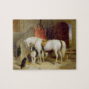 Puzzle Les Favoris de Prince George (huile sur toile)