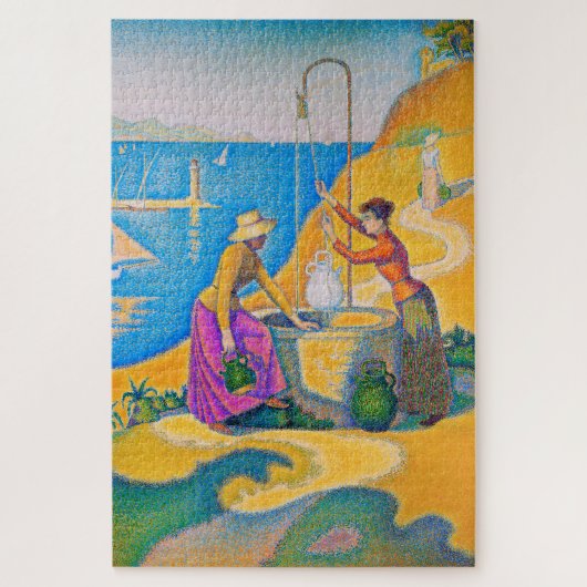 Puzzle Les femmes dans le puits, Signac (Vertical)