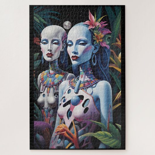 Puzzle Les femmes ludwig Moon originales (Vertical)