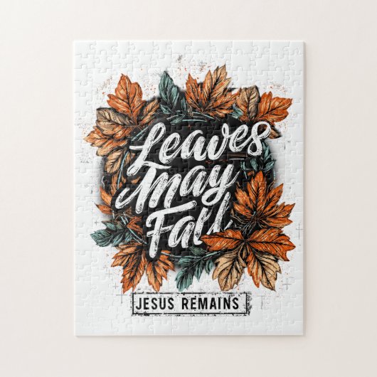 Puzzle Les feuilles peuvent tomber... (Vertical)