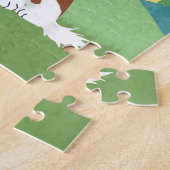 Puzzle Les filles adorent le Springer Spaniel Dog Cartoon (Côté)