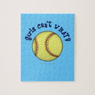 Puzzle Les Filles du Softball-Blue