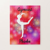 Puzzle Les filles Gymnastique bulle amusant (Vertical)