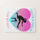 Puzzle Les filles Piste et Coeur de terrain (Horizontal)