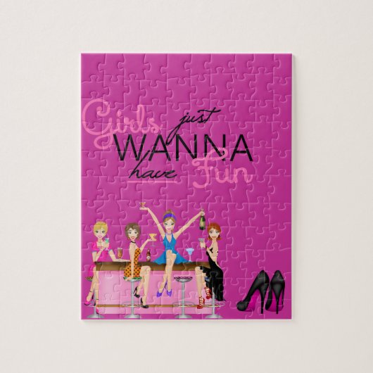 Puzzle Les FILLES VEULENT JUSTE AVOIR des CADEAUX de (Vertical)