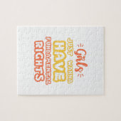 Puzzle les filles veulent juste avoir des droits fondamen (Horizontal)