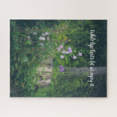 Puzzle Les fleurs de Bellflowers dans les bois (Horizontal)