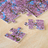 Puzzle Les fleurs de cerisiers en fleurs (Côté)