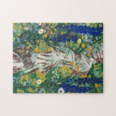 Puzzle Les fleurs du ruisseau | August Babberger (Horizontal)