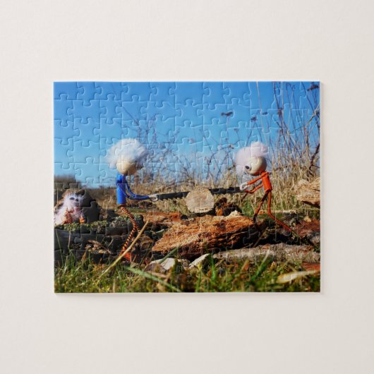 Puzzle Les Fubby qui ont percé la tribu de l'arbre. (Horizontal)