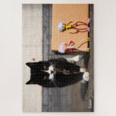 Puzzle Les Fubby se cachent du chat Ping. (Vertical)