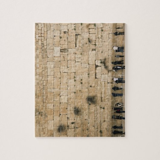Puzzle Les gens prient au mur des lamentations (Vertical)