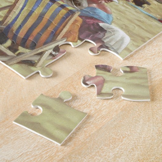 Puzzle les gens sur Bournemouth échouent, Dorset, R-U (Côté)
