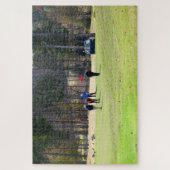 Puzzle Les golfeurs mettent du vert (Vertical)