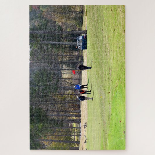 Puzzle Les golfeurs mettent du vert (Vertical)