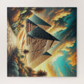 Puzzle Les grandes pyramides de Gizeh Egypt Travel (Horizontal)