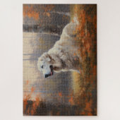 Puzzle Les grandes Pyrénées à l'automne Feuilles automne  (Vertical)