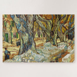 Puzzle Les Grands Arbres À Avion De Vincent Van Gogh