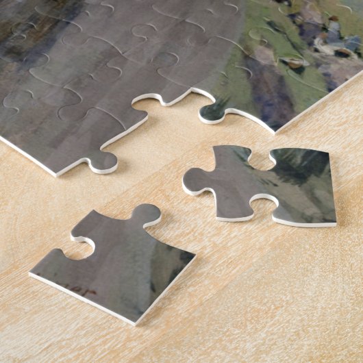 Puzzle Les guerriers d'Apache : une embuscade sur la cava (Côté)