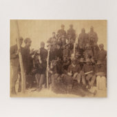 Puzzle Les guerriers du buffle : la cavalerie noire améri (Horizontal)