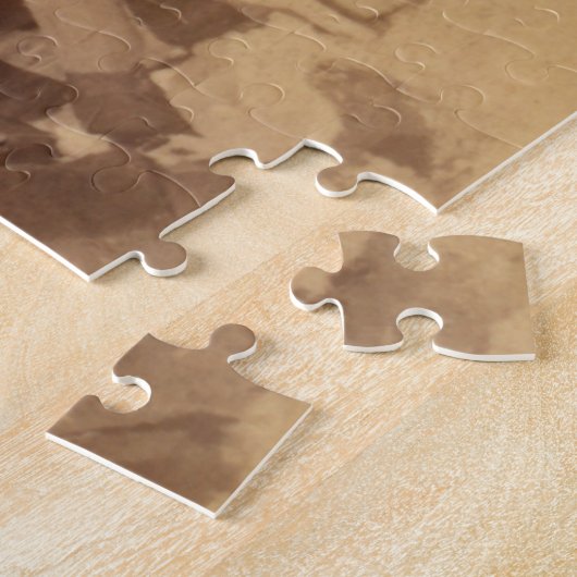 Puzzle Les guerriers du buffle : la cavalerie noire améri (Côté)