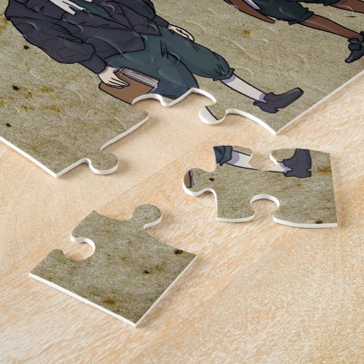 Puzzle Les hommes qui ont construit l'Amérique JigsawPuzz (Côté)