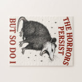 Puzzle Les Horreurs Persistent Mais Moi Aussi (Horizontal)
