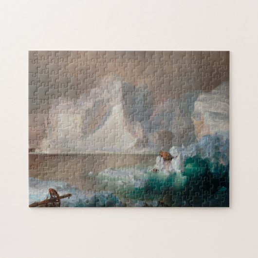 Puzzle Les icebergs de l'église Frederic Edwin (Horizontal)