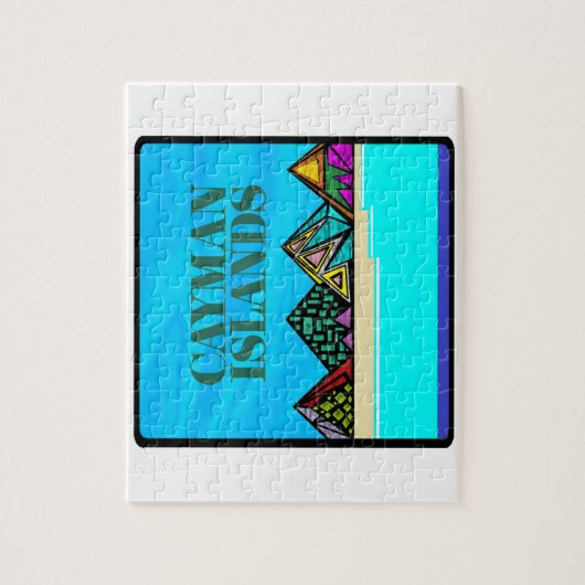 Puzzle Les îles aiment les Caïmans (Vertical)