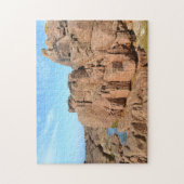 Puzzle Les îles de jersey de la ligne Rocky shore (Vertical)