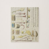 Puzzle Les instruments de musique indiens, plaquent 23 de (Vertical)