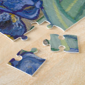 Puzzle Les iris et le léopard fantaisiste de Van Gogh (Côté)
