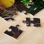 Puzzle Les jonquilles jaunes et un oeuf de Pâques jaune (Côté)