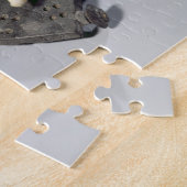 Puzzle Les jouets des enfants : un hérisson, un lion et (Côté)
