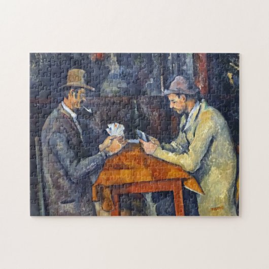 Puzzle Les Joueurs de cartes, Cézanne (Horizontal)
