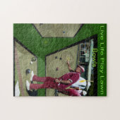 Puzzle Les Joueurs De Pelouse, (Horizontal)