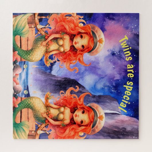 Puzzle Les jumeaux sont des casse-têtes spéciaux (Horizontal)