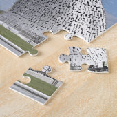 Puzzle les Kelpies, parc d'hélice, Falkirk, Ecosse (Côté)