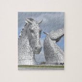 Puzzle les Kelpies, parc d'hélice, Falkirk, Ecosse (Vertical)