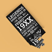 Puzzle Les légendes personnalisées sont nées à la date Mo